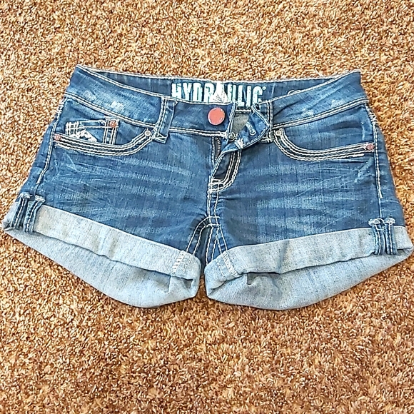 Jean shorts- size 3/4 - Picture 1 of 3
